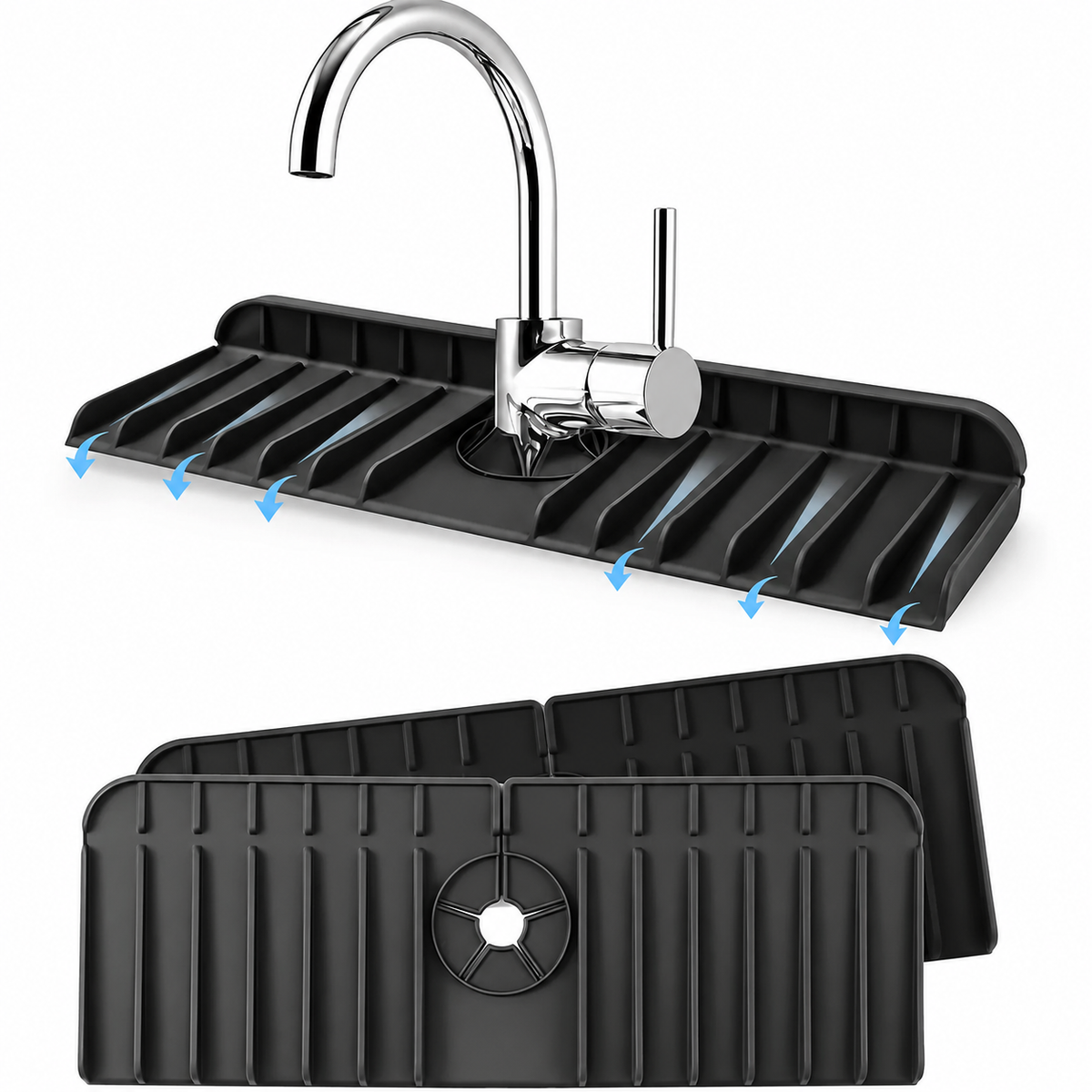 Silicone Sink Splash Guard & Drying Mat