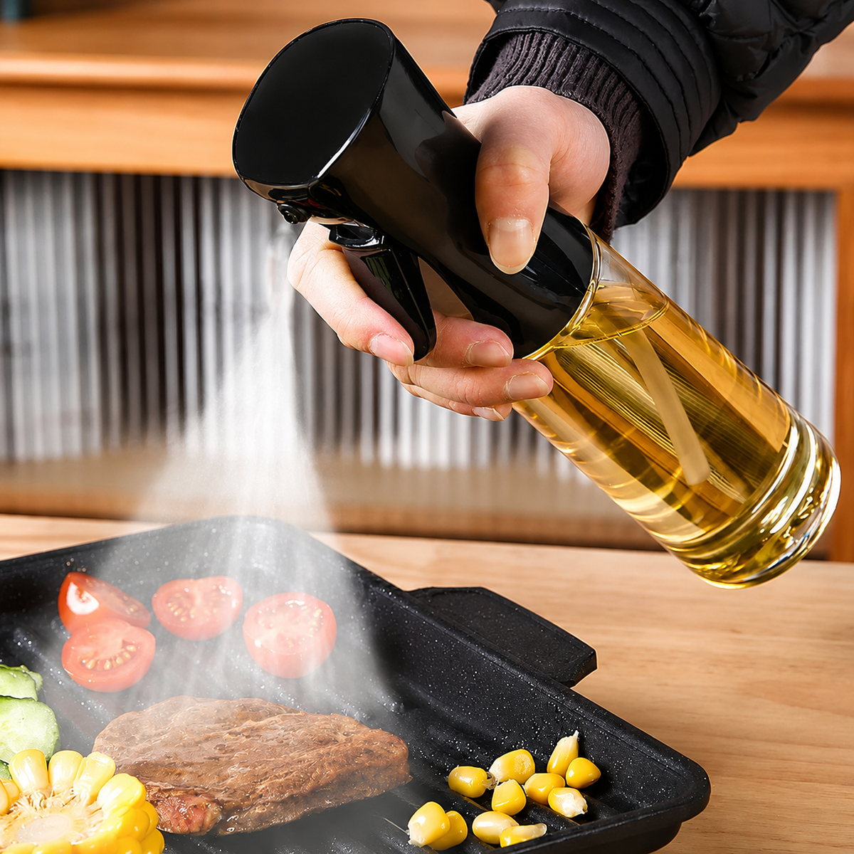 Oil Mist Sprayer Bottle