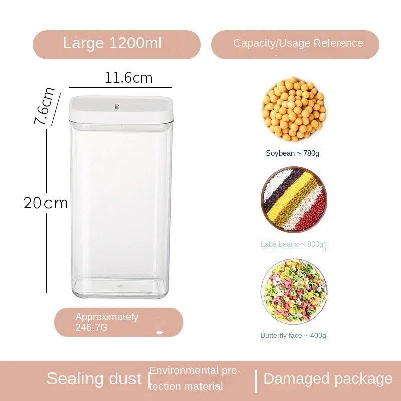 Airtight Modular Food Storage Container