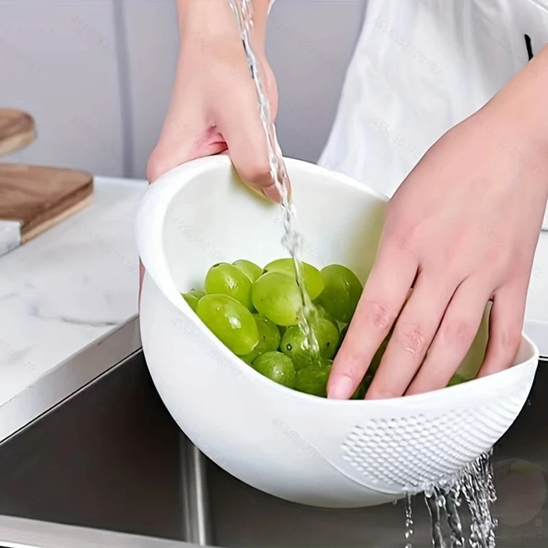 Multi-Purpose Rinsing & Drain Basket