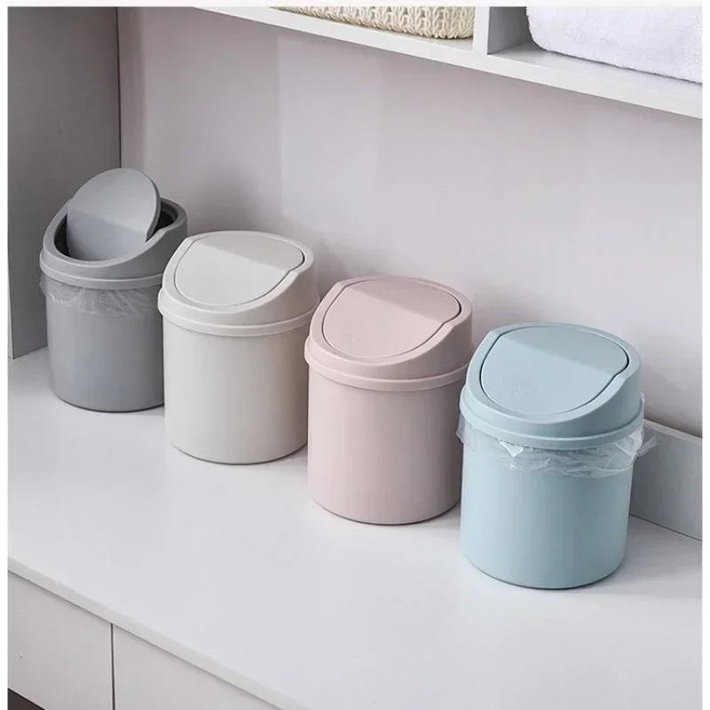 Mini Desktop Trash Can