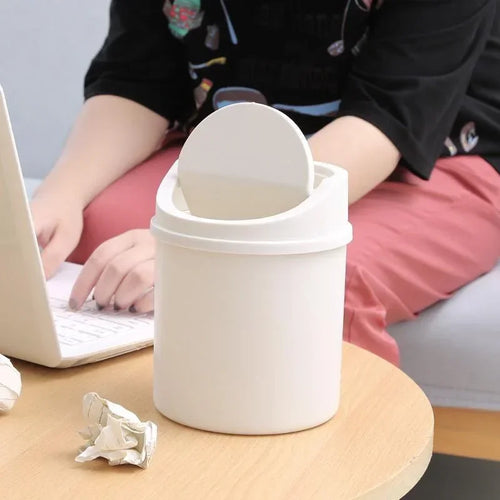 Mini Desktop Trash Can