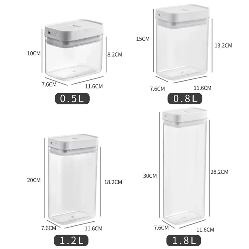 Airtight Modular Food Storage Container