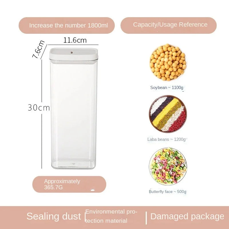Airtight Modular Food Storage Container