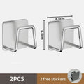 Adhesive Sink Sponge Holder Tray (2-Pack)