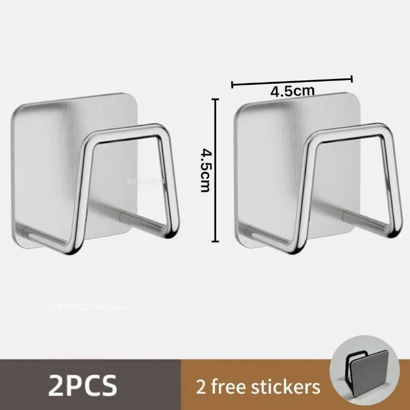 Adhesive Sink Sponge Holder Tray (2-Pack)