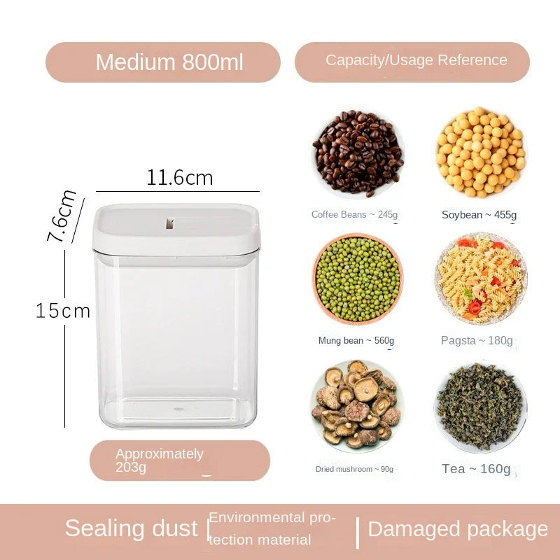 Airtight Modular Food Storage Container
