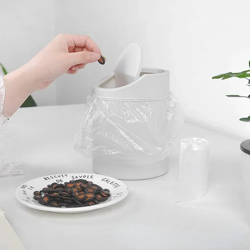 Mini Desktop Trash Can