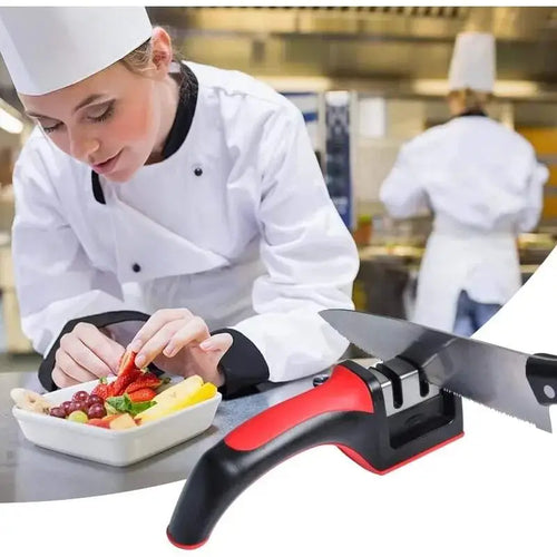 3-Stage Manual Knife Sharpener