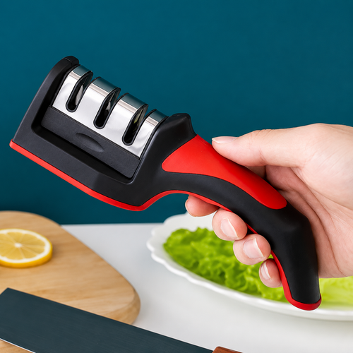 3-Stage Manual Knife Sharpener