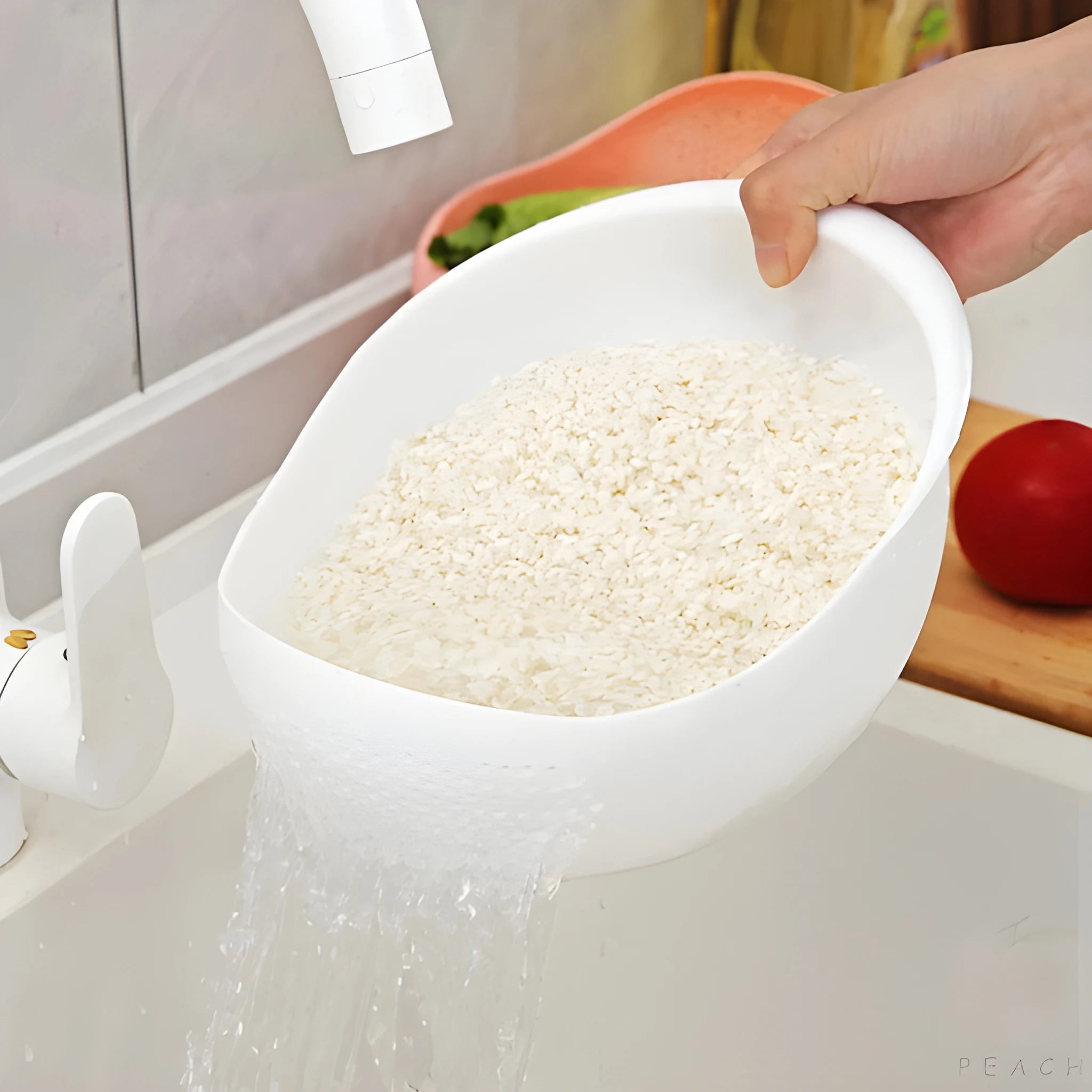 Multi-Purpose Rinsing & Drain Basket
